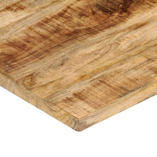 Bordplade 25-27 mm 90x70 cm massivt mangotræ