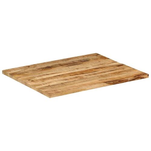 Bordplade 25-27 mm 90x70 cm massivt mangotræ