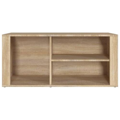 Skoreol 100x35x45 cm konstrueret træ sonoma-eg