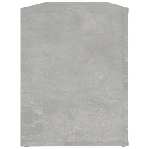 Skoreol 100x35x45 cm konstrueret træ betongrå