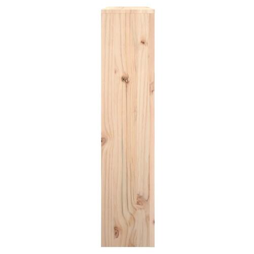 Radiatorskjuler 79,5x19x84 cm massivt fyrretræ