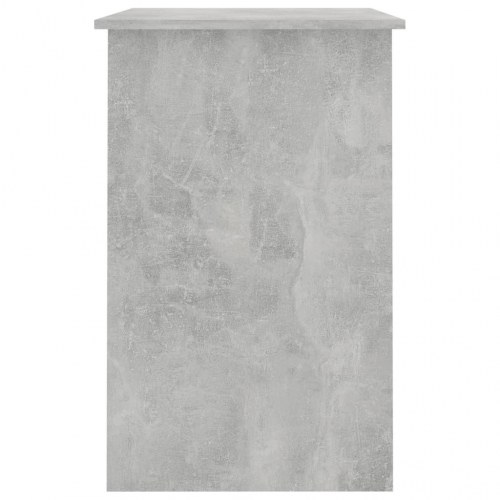 Skrivebord 100 × 50 × 76 cm i konstrueret træ - betongrå