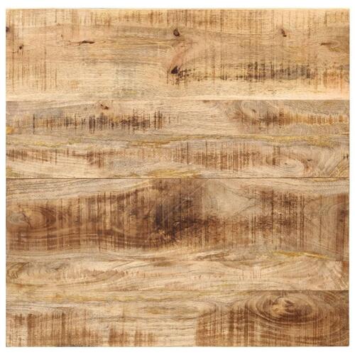 Bordplade 25-27 mm 60x60 cm massivt mangotræ