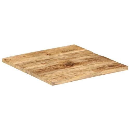 Bordplade 25-27 mm 60x60 cm massivt mangotræ