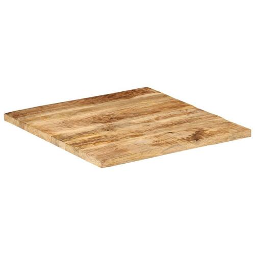 Bordplade 25-27 mm 60x60 cm massivt mangotræ