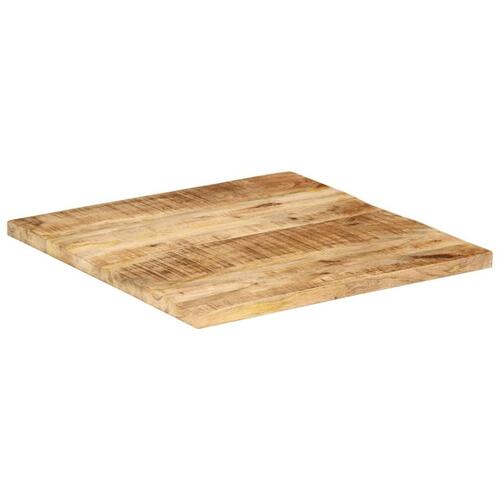 Bordplade 25-27 mm 60x60 cm massivt mangotræ
