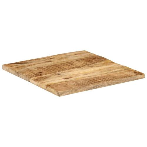 Bordplade 25-27 mm 60x60 cm massivt mangotræ