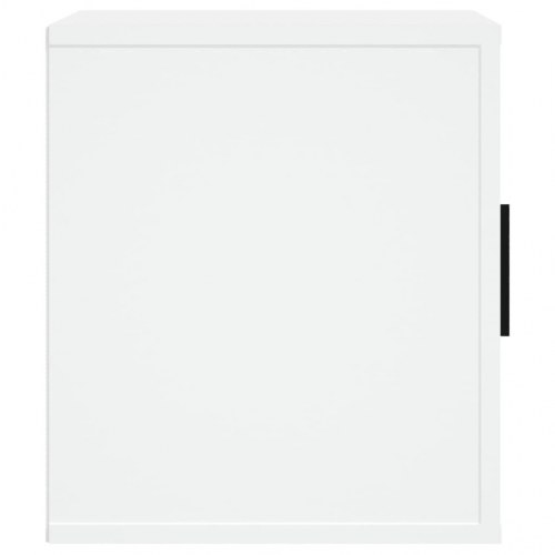 TV-bord 100×35×40 cm i konstrueret træ - hvid