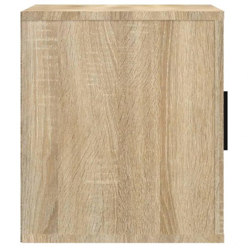 Tv-bord 100x35x40 cm konstrueret træ sonoma-eg