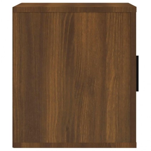 TV-bord 100×35×40 cm i konstrueret træ - brun egetræsfarve