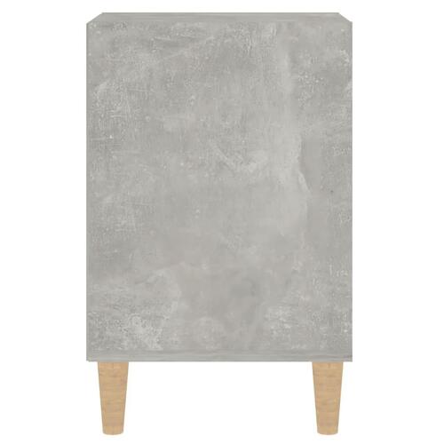 Tv-bord 100x35x55 cm konstrueret træ betongrå