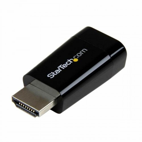 HDMI adapter Startech - HD2VGAMICRO, sort