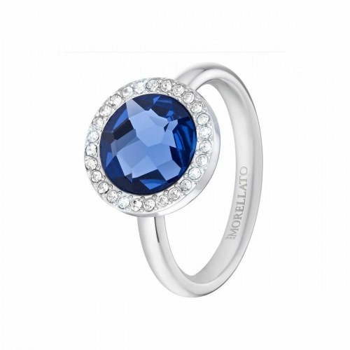 Ring til kvinder - blå, rustfrit stål (17,19 mm)