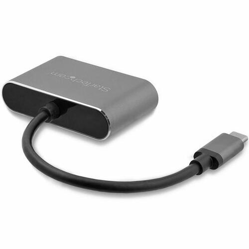 USB C til VGA/HDMI-adapter Startech CDP2HDVGA Sort