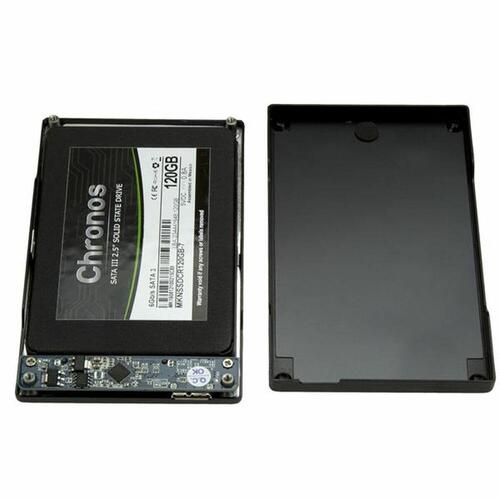 Ekstern Boks HDD Startech SAT2510BU32 Sort USB Micro USB B USB 3.2 Sata II 2.5"