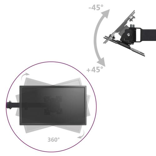 Bordbeslag til skærm 4 arme 13"-23"