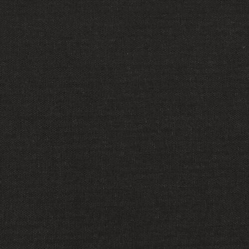 Bænk 100x35x41 cm stof sort
