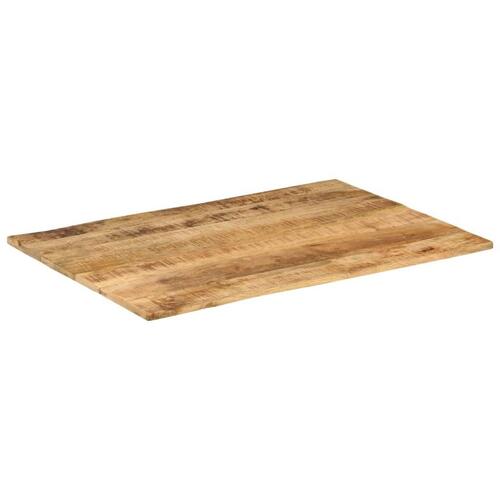 Bordplade 15-16 mm 90x60 cm massivt træ mango