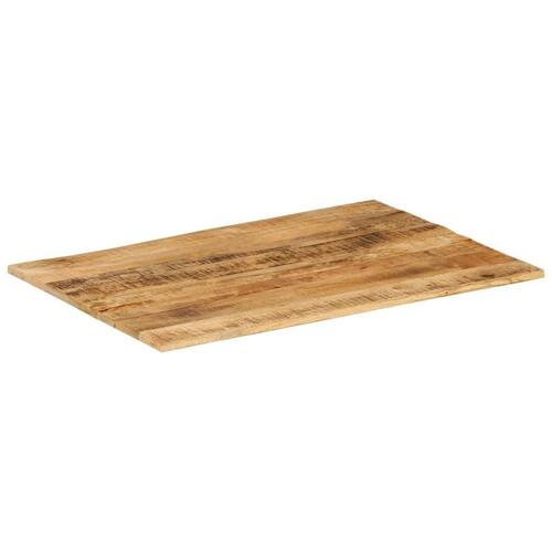 Bordplade 15-16 mm 90x60 cm massivt træ mango