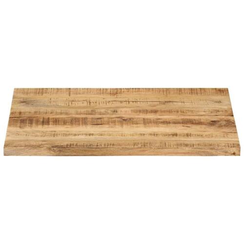 Bordplade 25-27 mm 70x60 cm massivt mangotræ