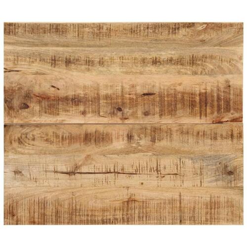 Bordplade 25-27 mm 70x60 cm massivt mangotræ