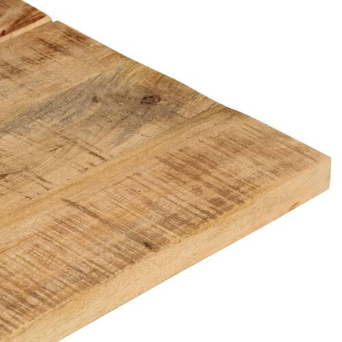 Bordplade 25-27 mm 70x60 cm massivt mangotræ