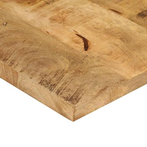 Bordplade 25-27 mm 70x60 cm massivt mangotræ