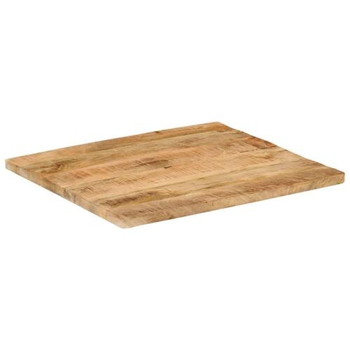 Bordplade 25-27 mm 70x60 cm massivt mangotræ