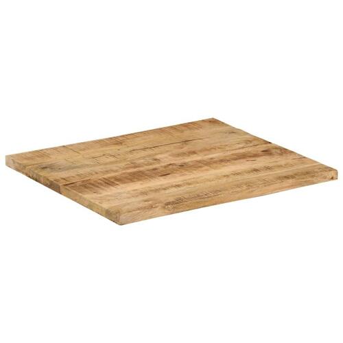 Bordplade 25-27 mm 70x60 cm massivt mangotræ