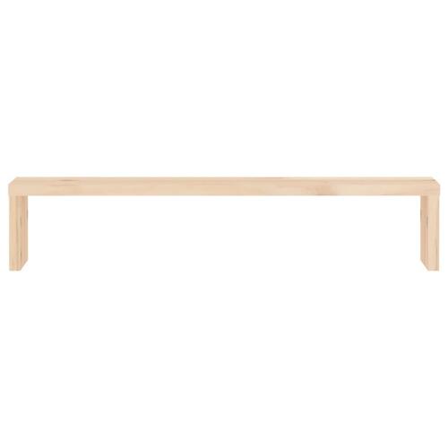 Skærmholder 50x27x10 cm massivt fyrretræ