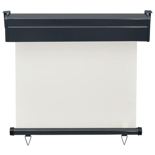 Sidemarkise til altan 85x250 cm cremefarvet