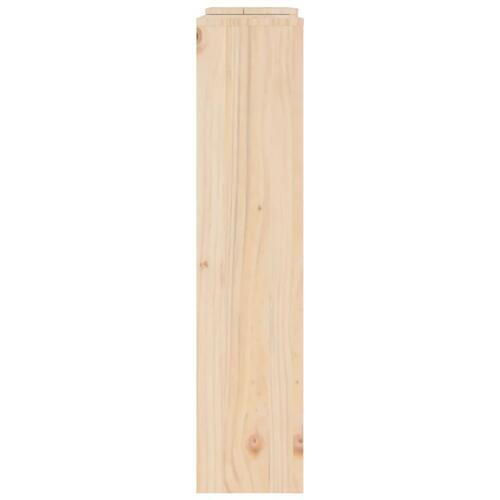 Radiatorskjuler 210x21x85 cm massivt fyrretræ