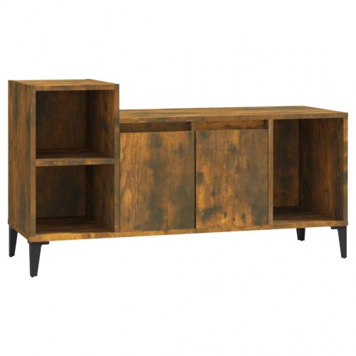 TV-bord 100 x 35 x 55 cm - røget egetræsfarve