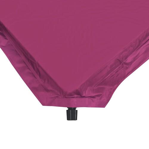 Luftmadras med pude 130x190 cm pink