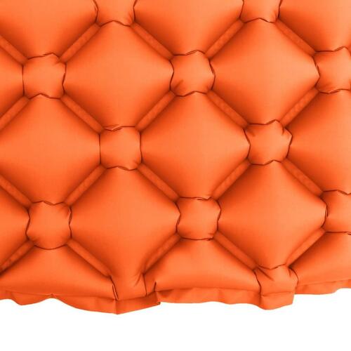 Luftmadras med pude 58x190 cm orange