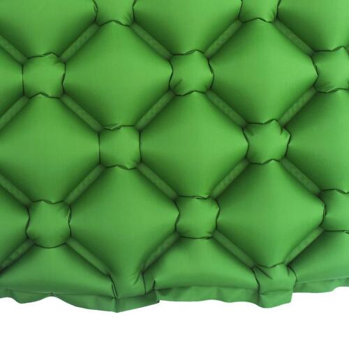 Luftmadras med pude 58x190 cm grøn