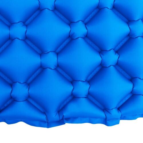 Luftmadras med pude 58x190 cm blå