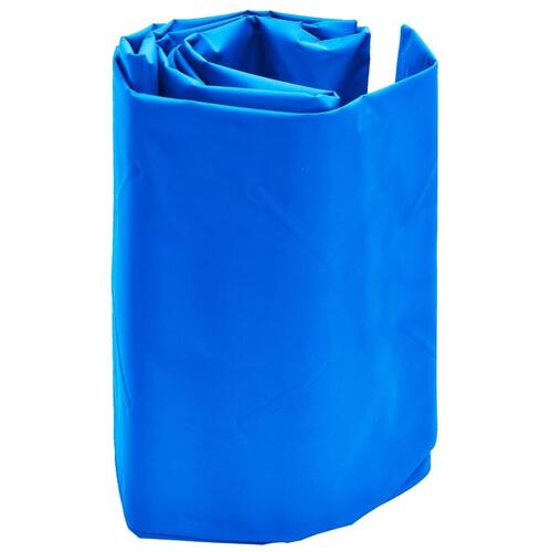 Luftmadras med pude 58x190 cm blå