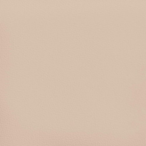 Sengegavl med kanter 203x16x78/88 cm kunstlæder cappuccino