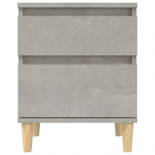 Sengebord sæt med 2 - 40 × 35 × 50 cm, betongrå