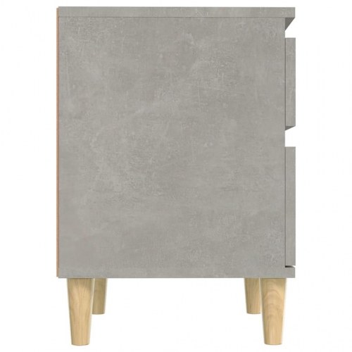 Sengebord sæt med 2 - 40 × 35 × 50 cm, betongrå