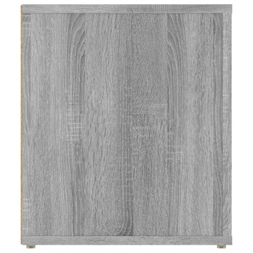 Tv-bord i konstrueret træ - 100 × 35 × 40 cm, grå sonoma-eg