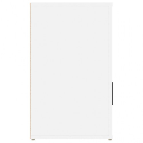 Sengebord 50 × 36 × 60 cm i konstrueret træ - hvid