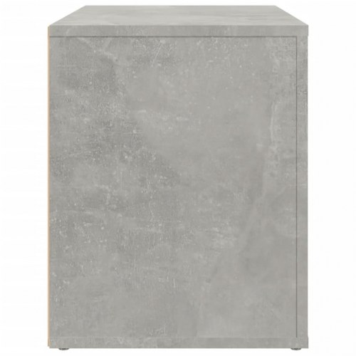 Sengebord i konstrueret træ - 60×36×45 cm, betongrå