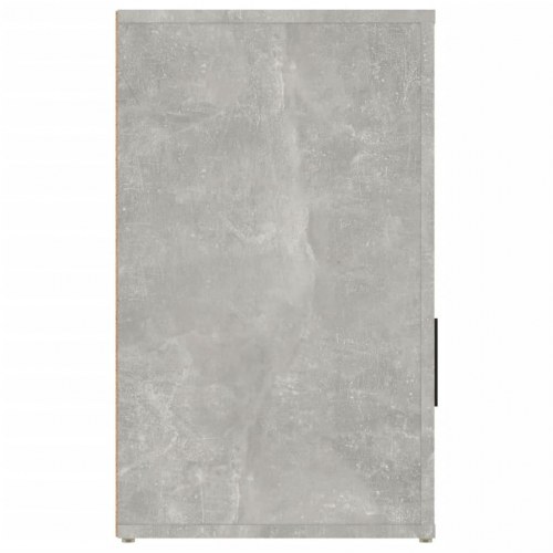Sengebord 50 × 36 × 60 cm i konstrueret træ - betongrå