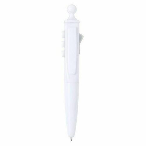 Anti-stress kuglepen VudúKnives 145825 (50 enheder) Hvid