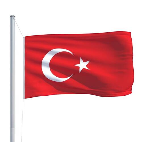 Tyrkiets flag 90x150 cm
