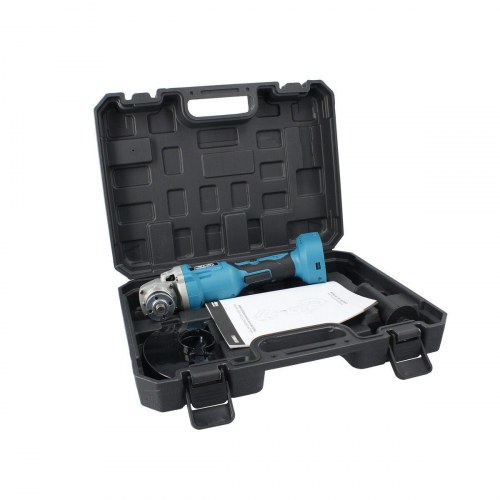 Vinkelsliber Ferrestock Brushless FSKAML001 - blå, EU-stik