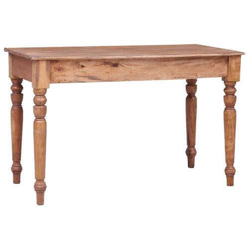 Skrivebord med skuffer 117x57x75 cm massivt genbrugstræ