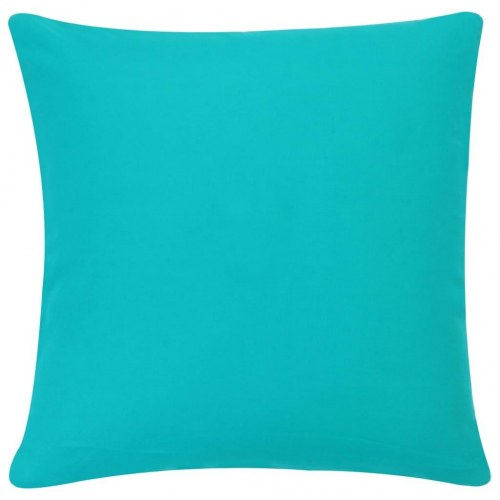 Puder 2 stk. folieprint 40x40 cm fløjl grøn og guldfarvet